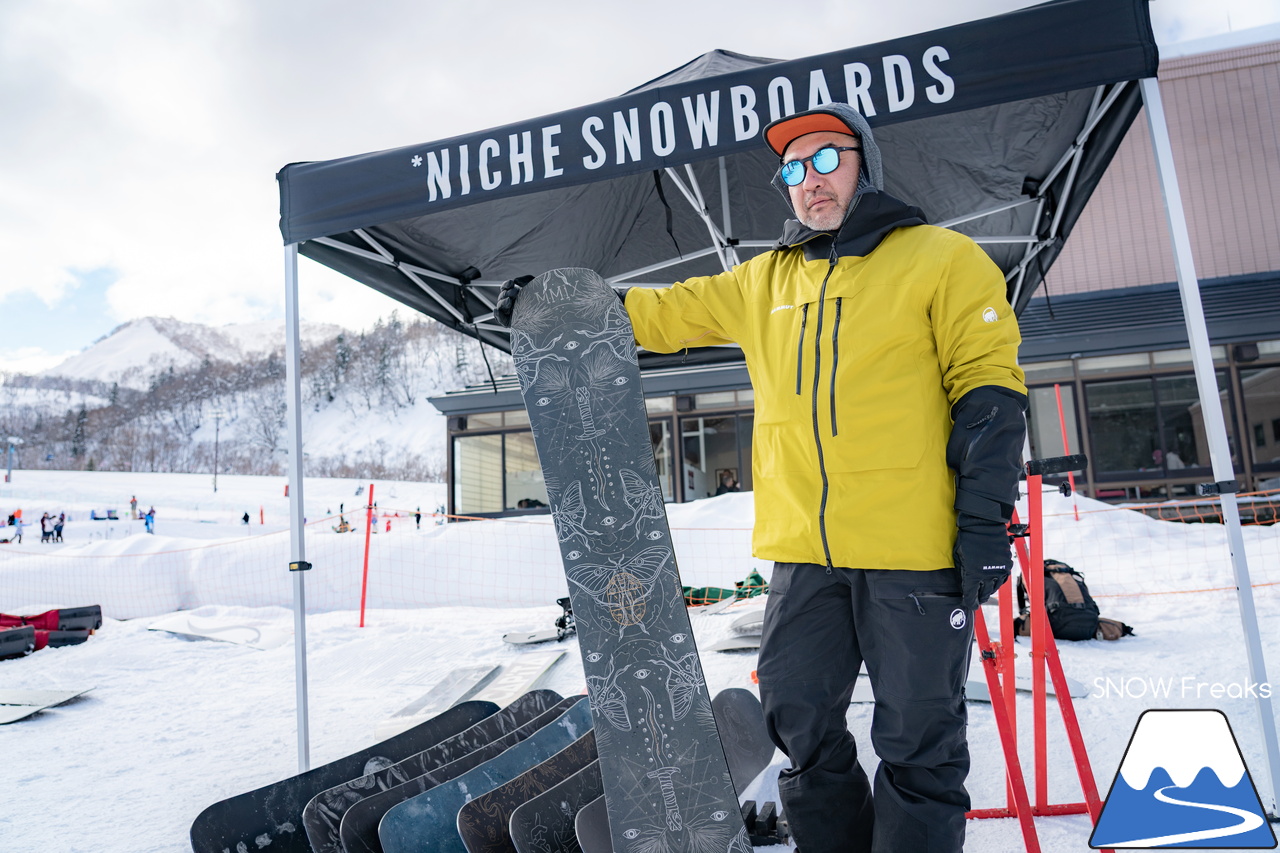 キロロリゾート｜真っ白な雪と真っ青な空。粉雪ゲレンデクルージングが気持ち良いキロロ。この週末は『Sweet Protection 試着会』も開催中！